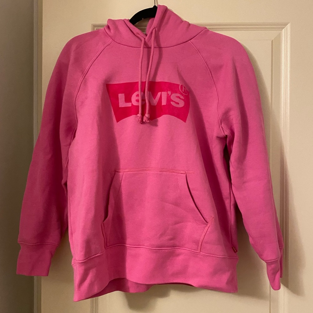 Levi’s pink hoodie